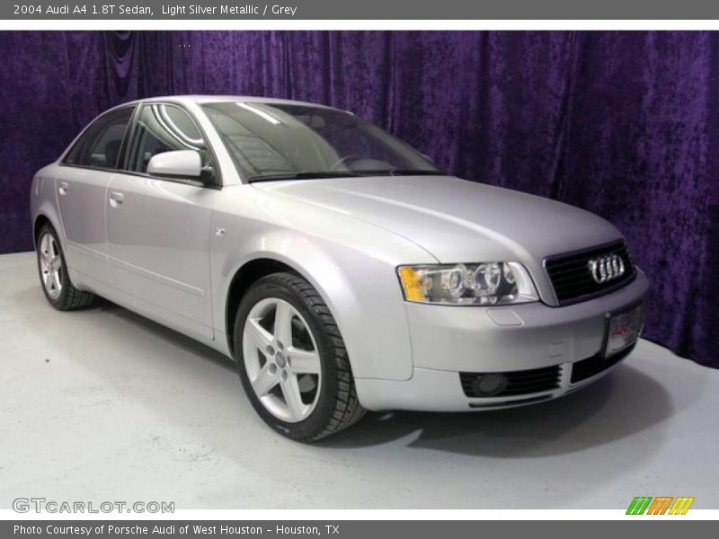 Light Silver Metallic / Grey 2004 Audi A4 1.8T Sedan