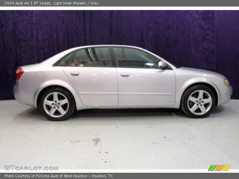 Light Silver Metallic / Grey 2004 Audi A4 1.8T Sedan