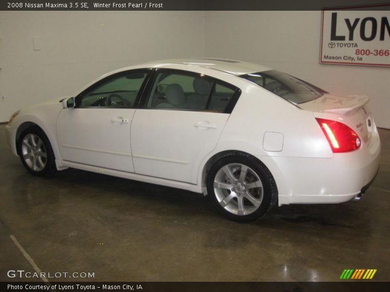 Winter Frost Pearl / Frost 2008 Nissan Maxima 3.5 SE