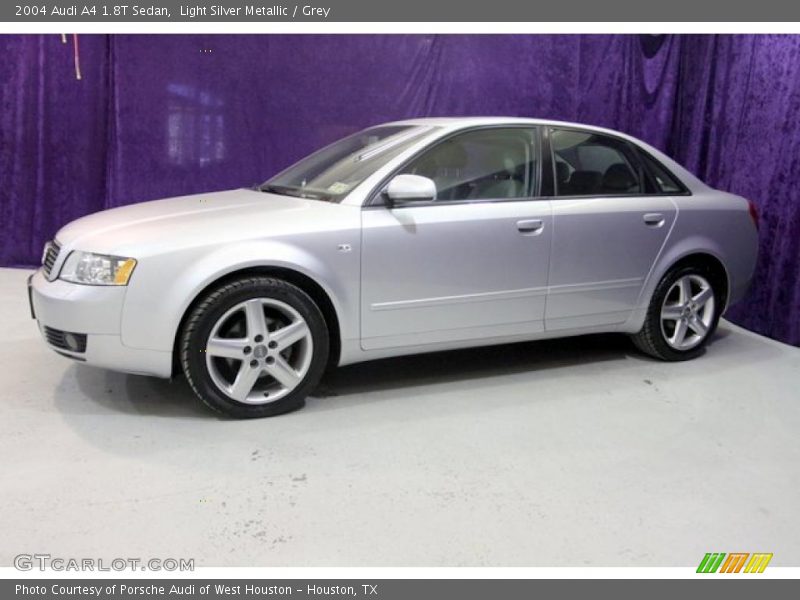 Light Silver Metallic / Grey 2004 Audi A4 1.8T Sedan