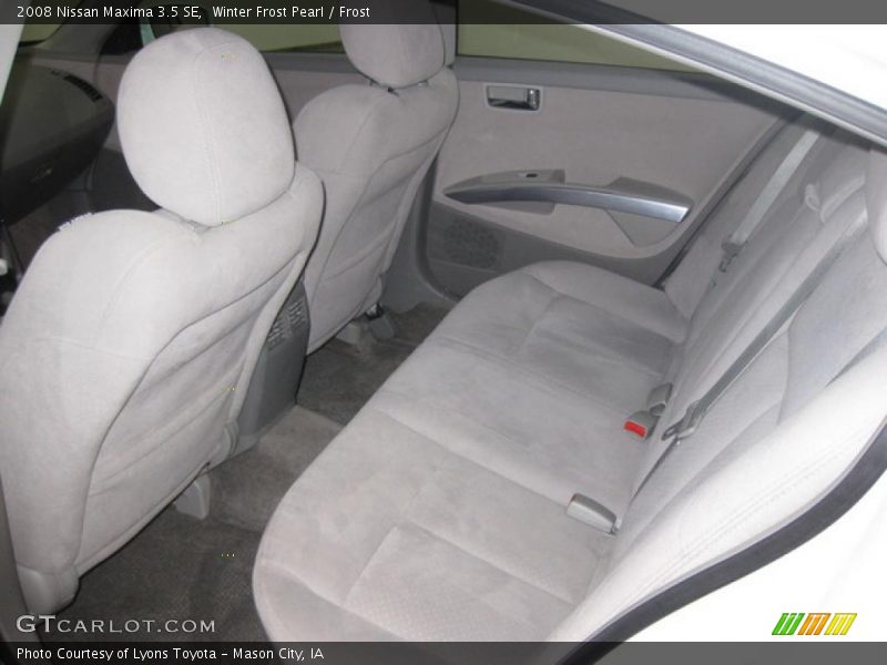 Winter Frost Pearl / Frost 2008 Nissan Maxima 3.5 SE