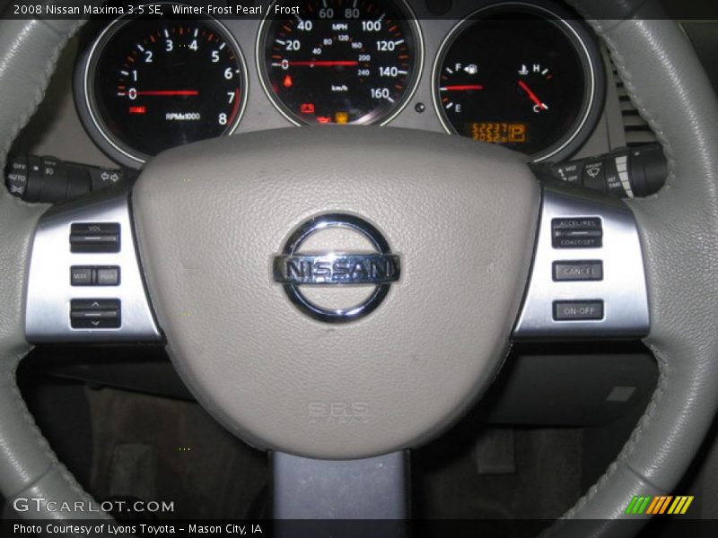 Winter Frost Pearl / Frost 2008 Nissan Maxima 3.5 SE