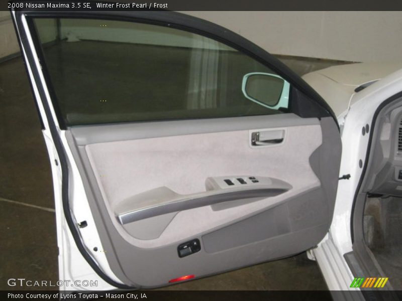 Winter Frost Pearl / Frost 2008 Nissan Maxima 3.5 SE