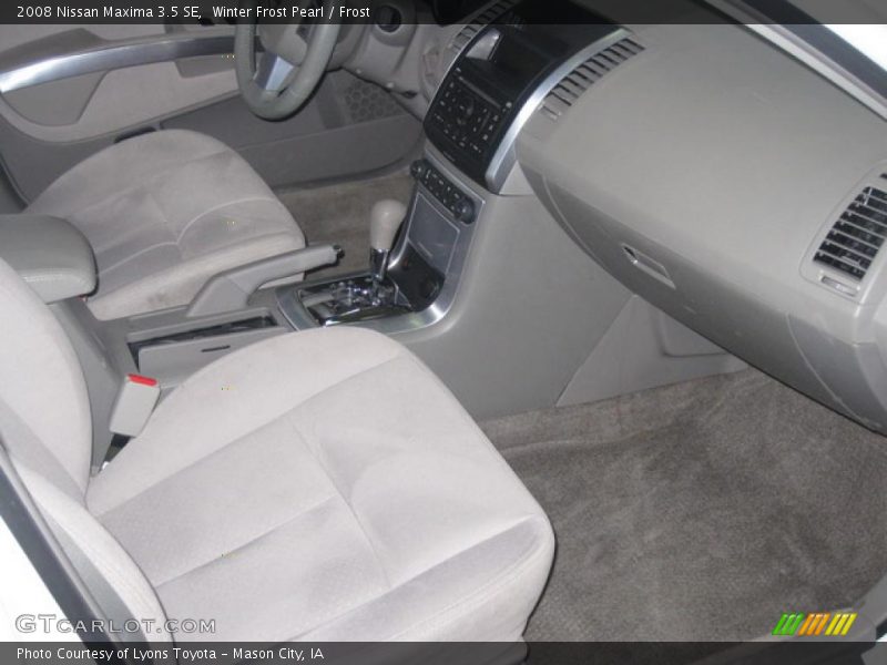 Winter Frost Pearl / Frost 2008 Nissan Maxima 3.5 SE