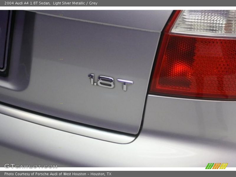 Light Silver Metallic / Grey 2004 Audi A4 1.8T Sedan