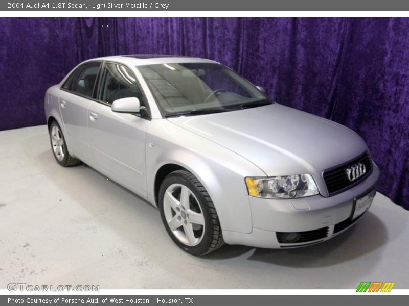 Light Silver Metallic / Grey 2004 Audi A4 1.8T Sedan