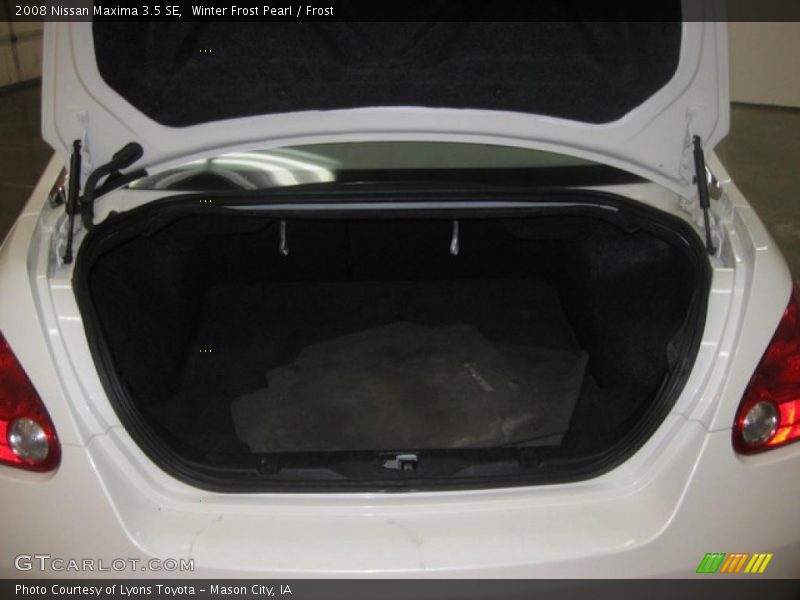 Winter Frost Pearl / Frost 2008 Nissan Maxima 3.5 SE