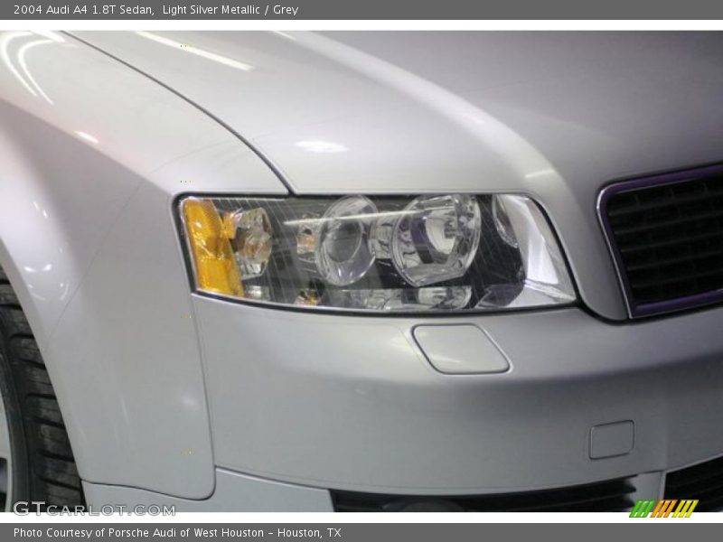 Light Silver Metallic / Grey 2004 Audi A4 1.8T Sedan
