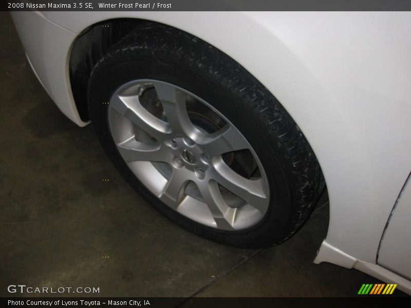 Winter Frost Pearl / Frost 2008 Nissan Maxima 3.5 SE