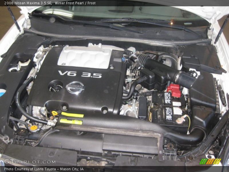 Winter Frost Pearl / Frost 2008 Nissan Maxima 3.5 SE