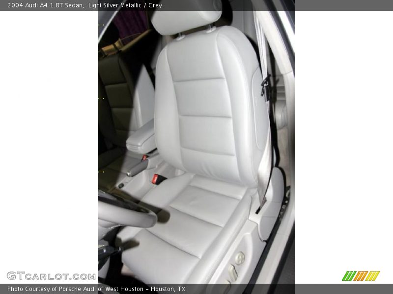 Light Silver Metallic / Grey 2004 Audi A4 1.8T Sedan
