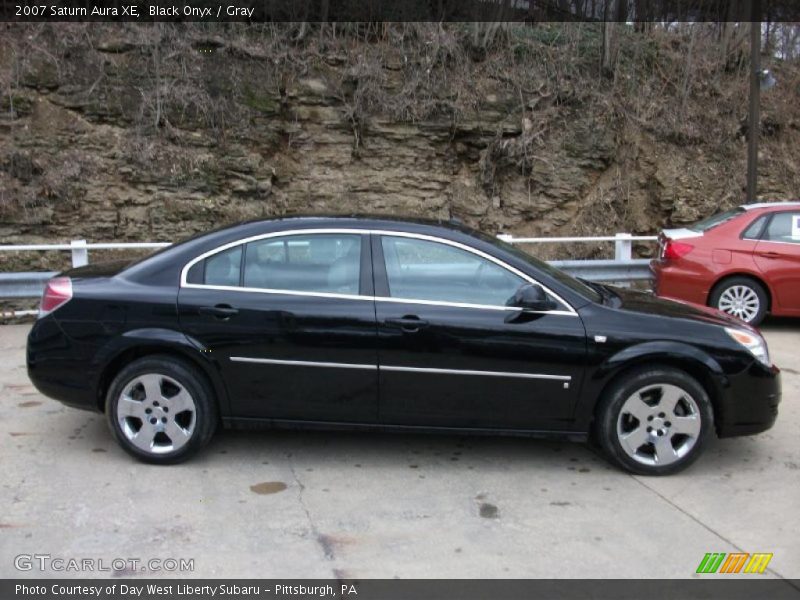Black Onyx / Gray 2007 Saturn Aura XE