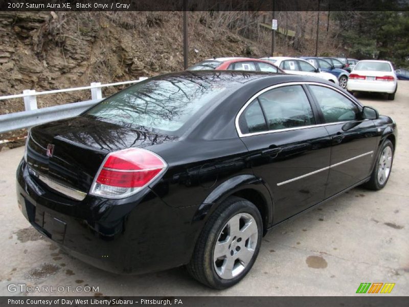 Black Onyx / Gray 2007 Saturn Aura XE