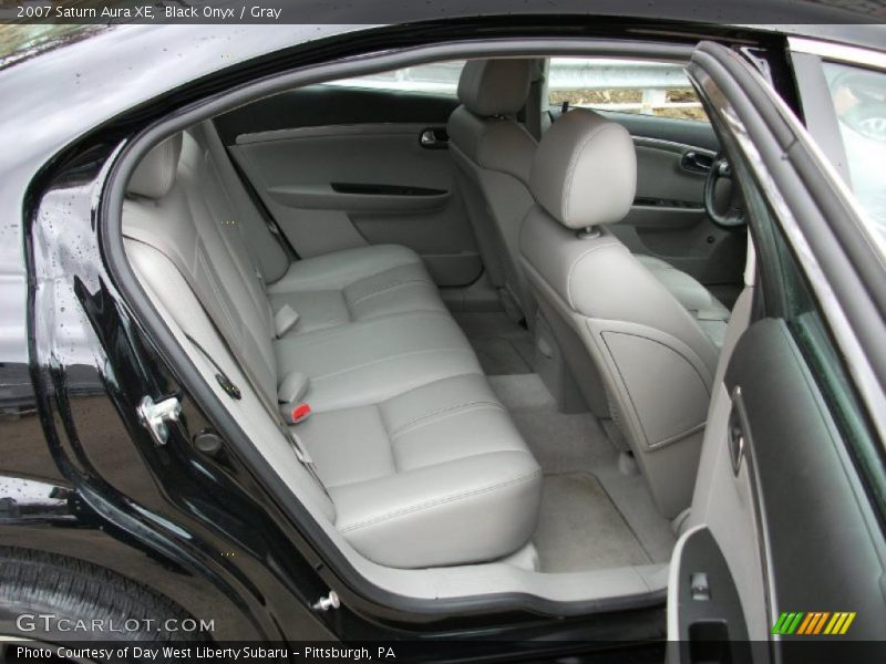 Black Onyx / Gray 2007 Saturn Aura XE
