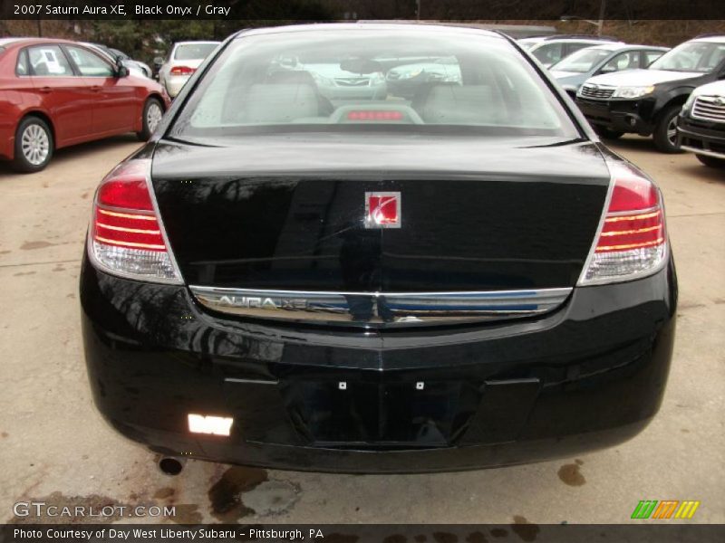 Black Onyx / Gray 2007 Saturn Aura XE
