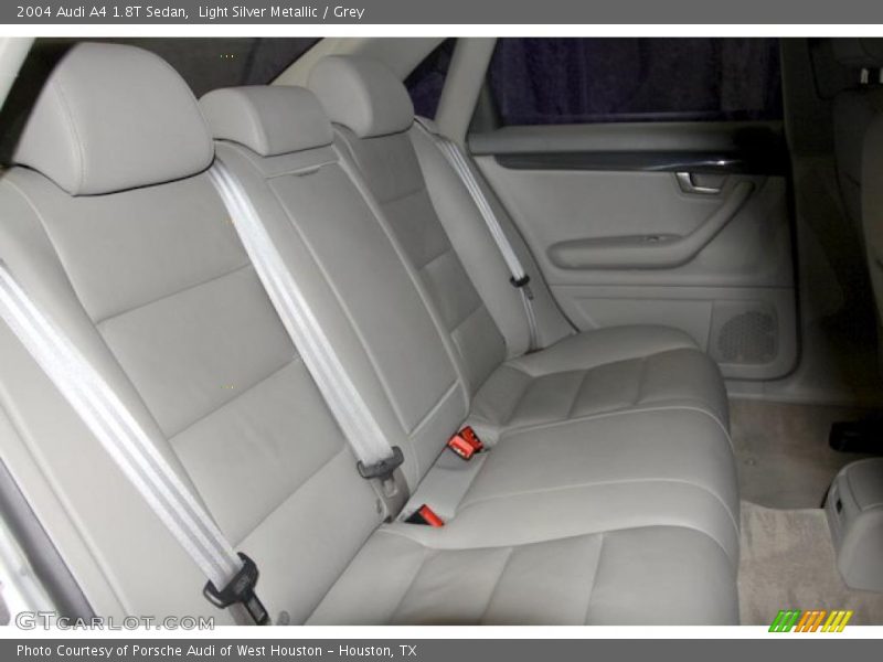 Light Silver Metallic / Grey 2004 Audi A4 1.8T Sedan