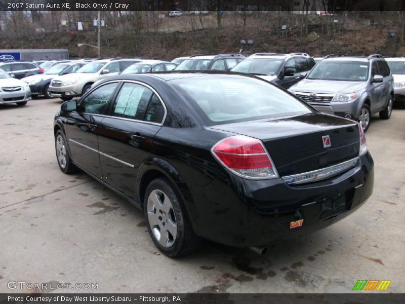 Black Onyx / Gray 2007 Saturn Aura XE