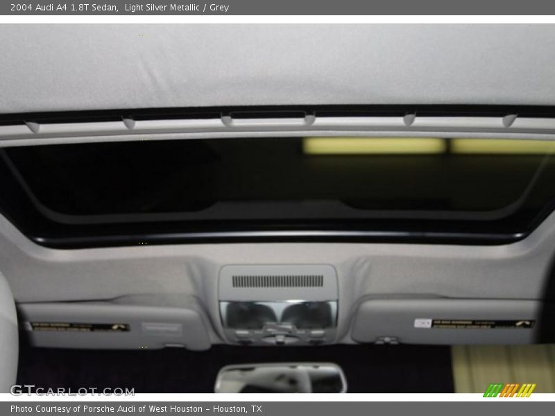 Light Silver Metallic / Grey 2004 Audi A4 1.8T Sedan