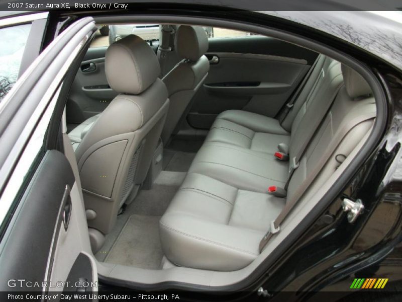 Black Onyx / Gray 2007 Saturn Aura XE