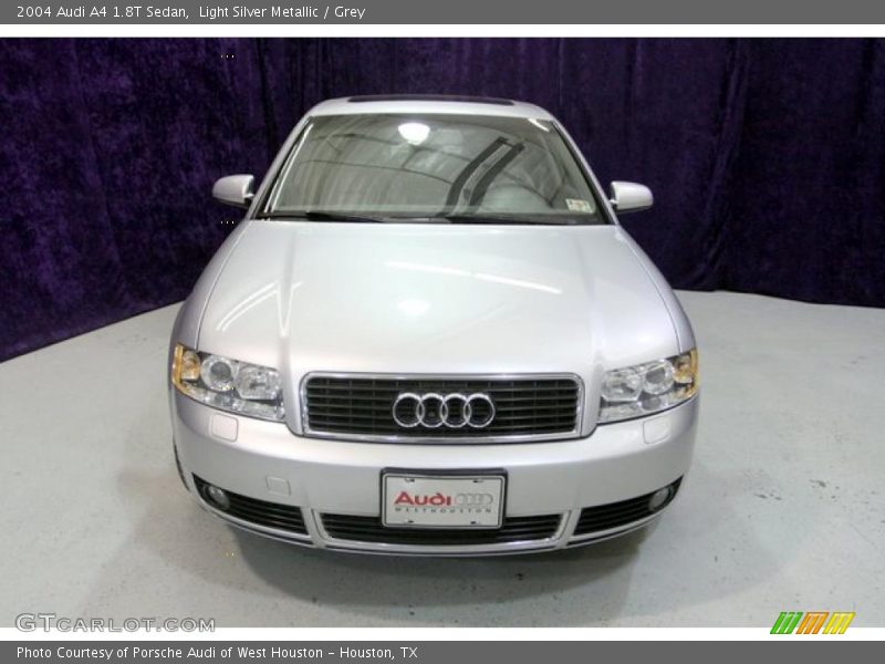 Light Silver Metallic / Grey 2004 Audi A4 1.8T Sedan