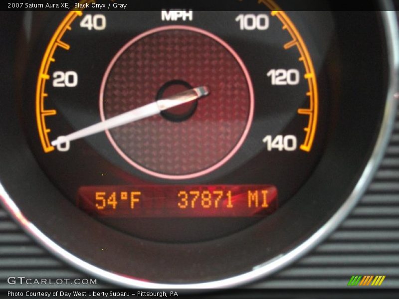 Black Onyx / Gray 2007 Saturn Aura XE