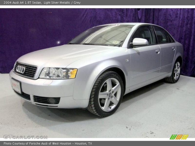 Light Silver Metallic / Grey 2004 Audi A4 1.8T Sedan