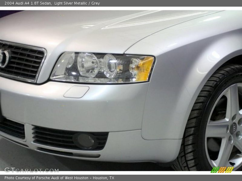 Light Silver Metallic / Grey 2004 Audi A4 1.8T Sedan