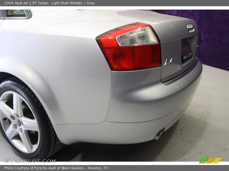 Light Silver Metallic / Grey 2004 Audi A4 1.8T Sedan