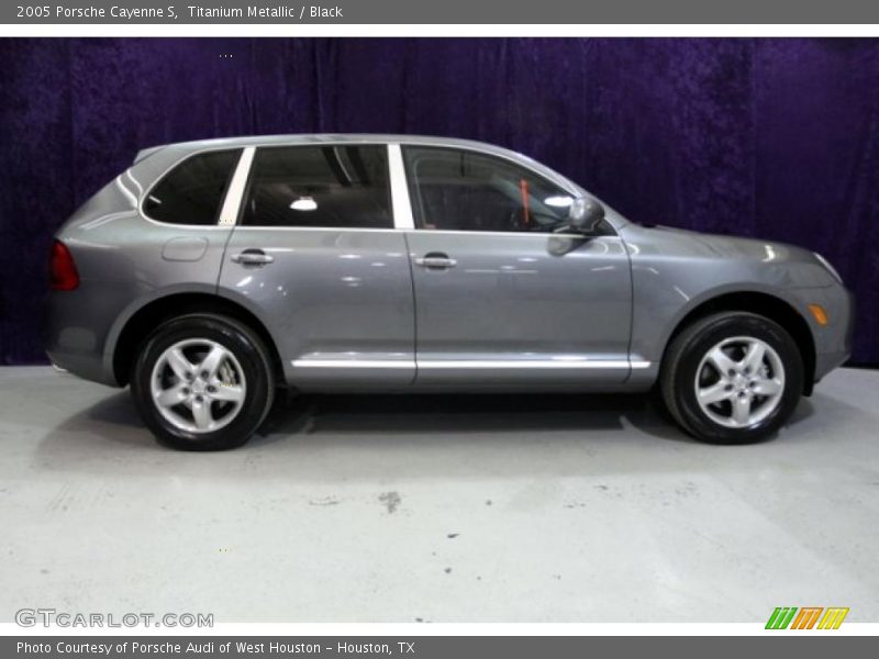 Titanium Metallic / Black 2005 Porsche Cayenne S