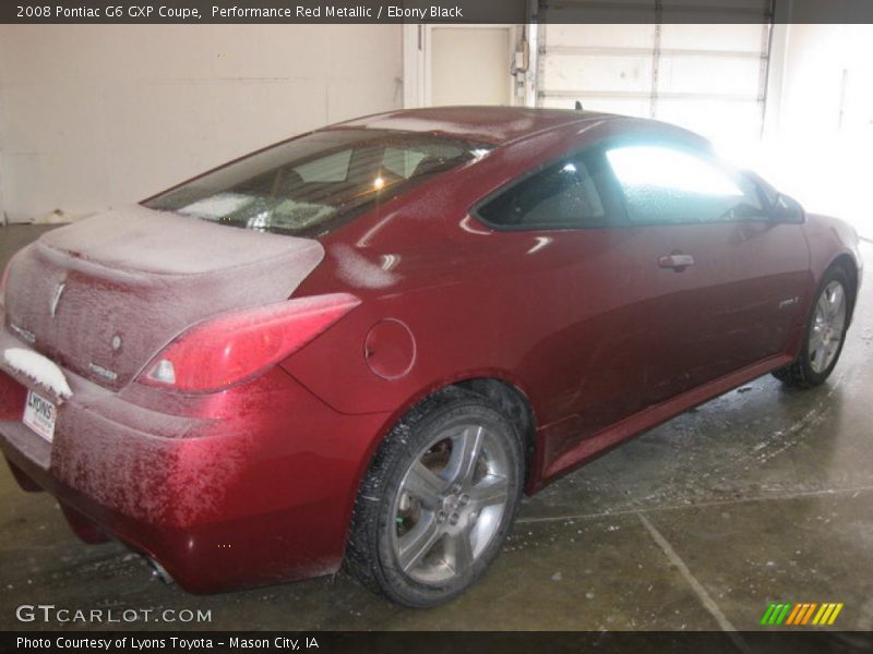 Performance Red Metallic / Ebony Black 2008 Pontiac G6 GXP Coupe