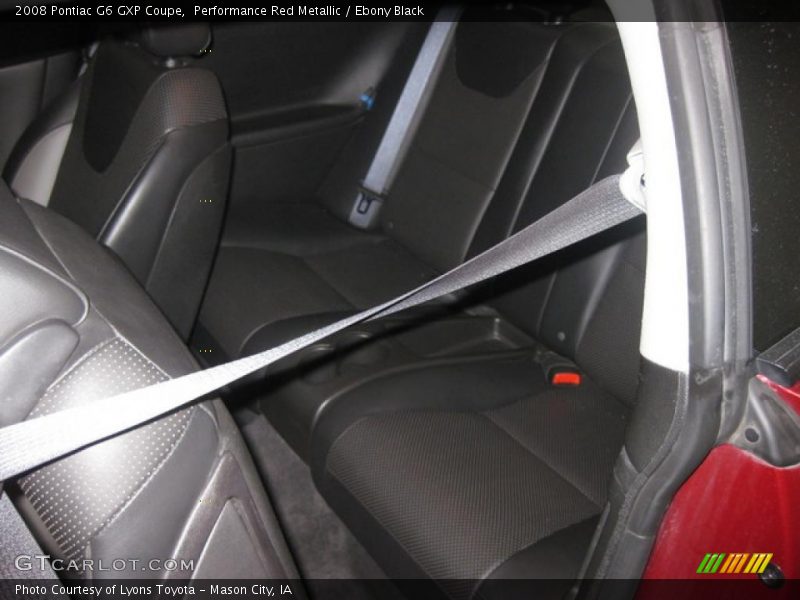 Performance Red Metallic / Ebony Black 2008 Pontiac G6 GXP Coupe