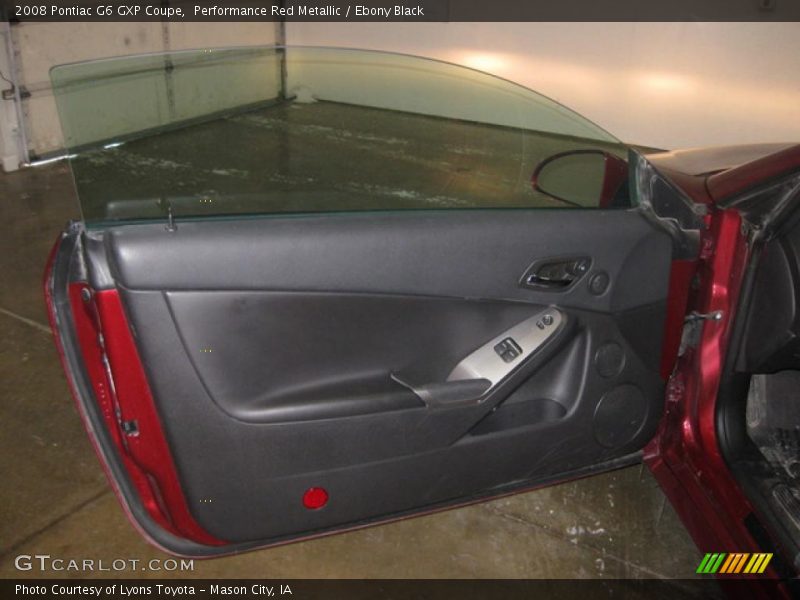 Performance Red Metallic / Ebony Black 2008 Pontiac G6 GXP Coupe