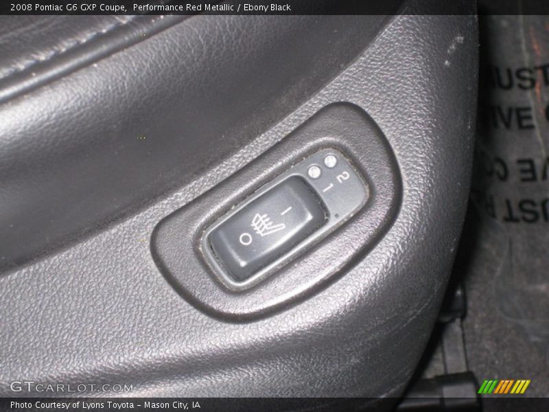 Performance Red Metallic / Ebony Black 2008 Pontiac G6 GXP Coupe