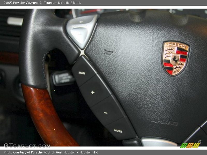 Titanium Metallic / Black 2005 Porsche Cayenne S