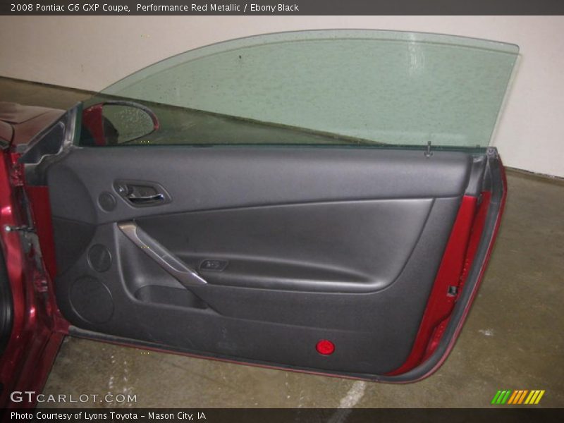 Performance Red Metallic / Ebony Black 2008 Pontiac G6 GXP Coupe