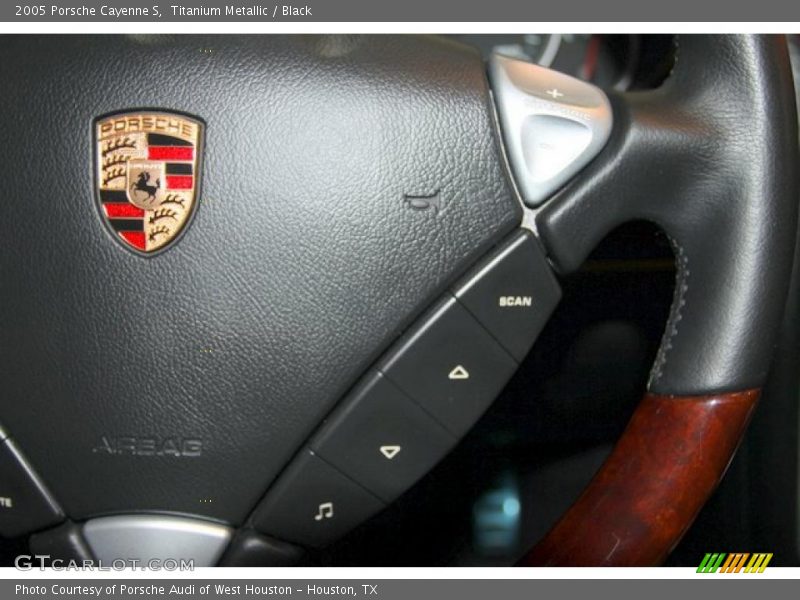 Titanium Metallic / Black 2005 Porsche Cayenne S