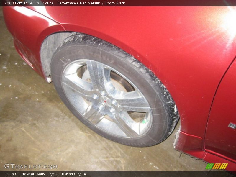 Performance Red Metallic / Ebony Black 2008 Pontiac G6 GXP Coupe
