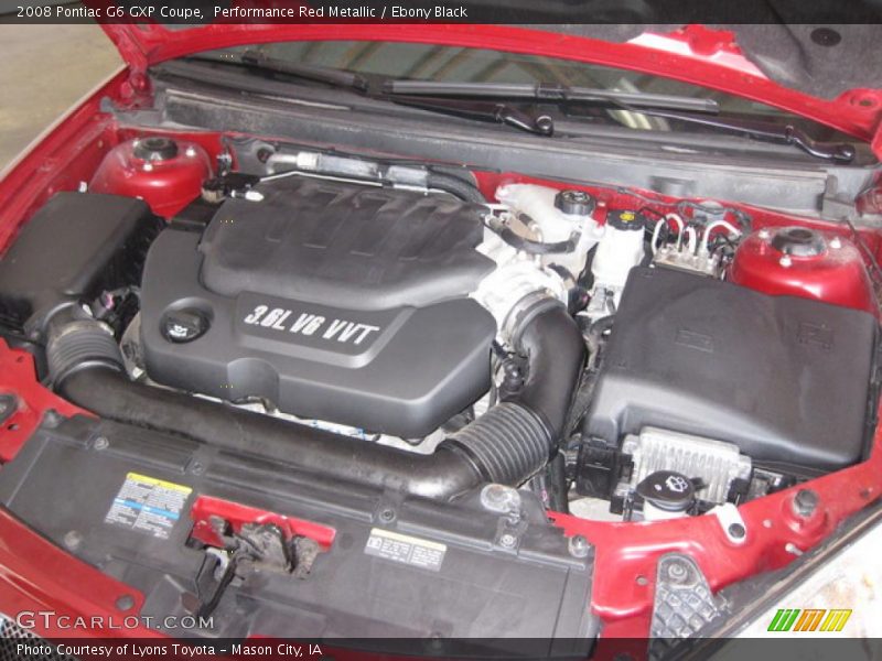 Performance Red Metallic / Ebony Black 2008 Pontiac G6 GXP Coupe