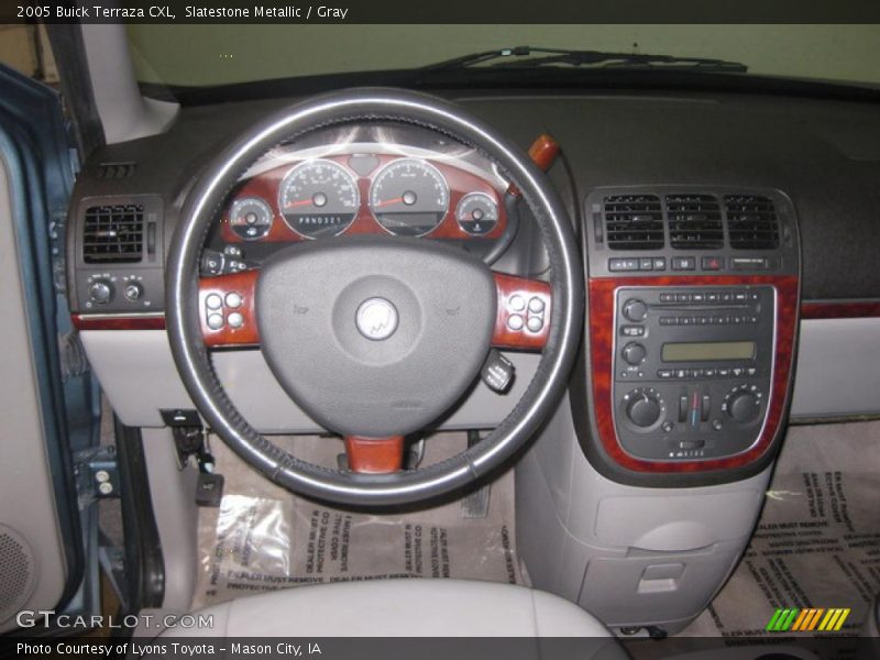 Slatestone Metallic / Gray 2005 Buick Terraza CXL