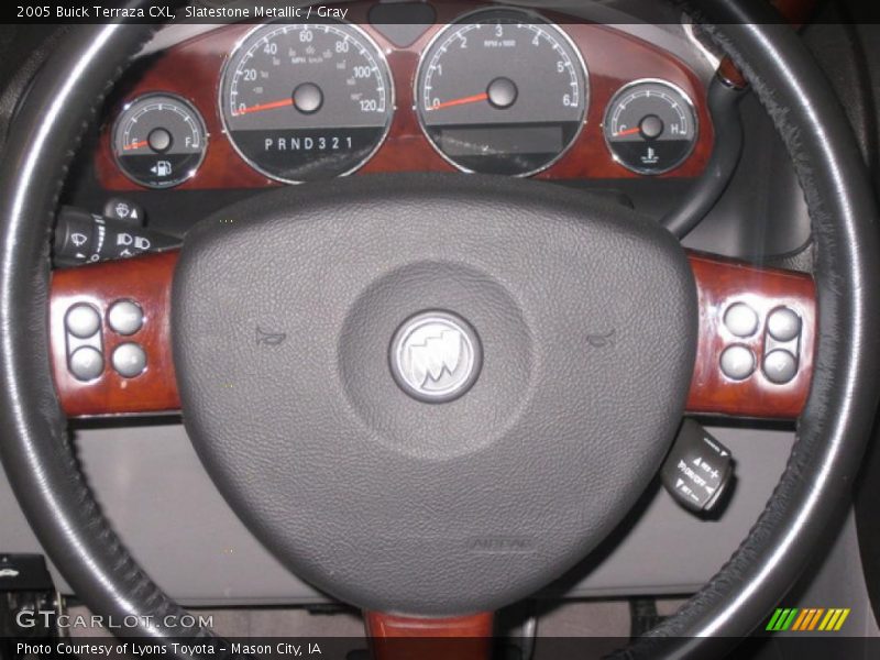 Slatestone Metallic / Gray 2005 Buick Terraza CXL