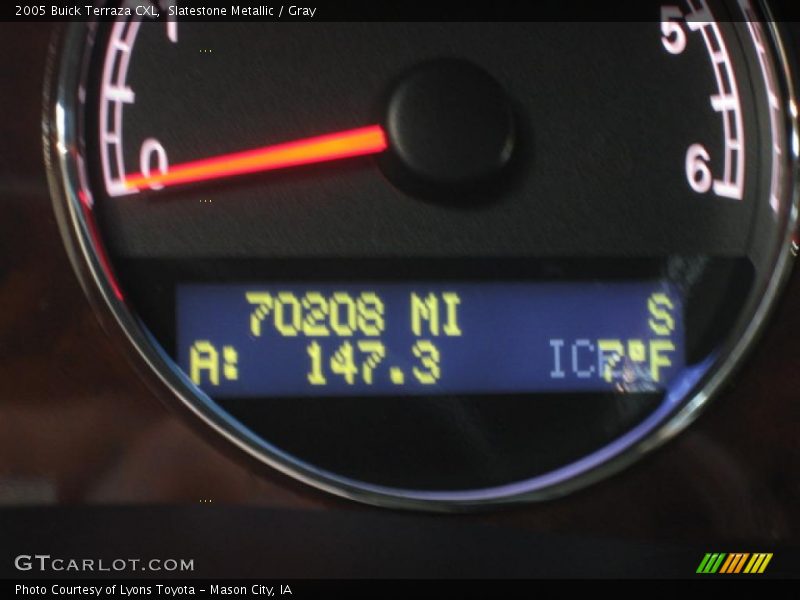 Slatestone Metallic / Gray 2005 Buick Terraza CXL