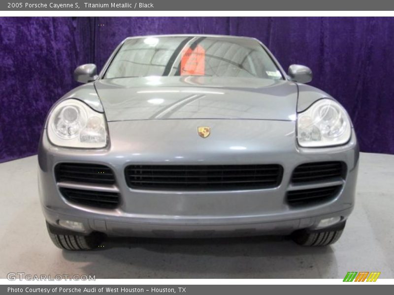 Titanium Metallic / Black 2005 Porsche Cayenne S