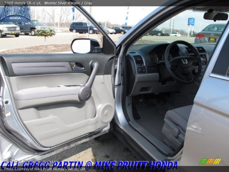 Whistler Silver Metallic / Gray 2008 Honda CR-V LX