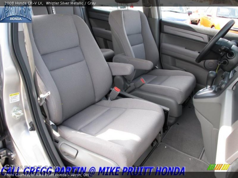 Whistler Silver Metallic / Gray 2008 Honda CR-V LX
