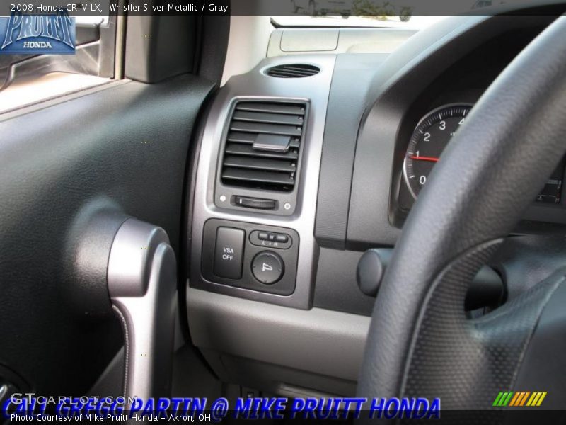 Whistler Silver Metallic / Gray 2008 Honda CR-V LX