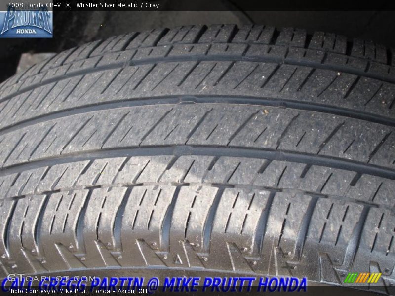 Whistler Silver Metallic / Gray 2008 Honda CR-V LX