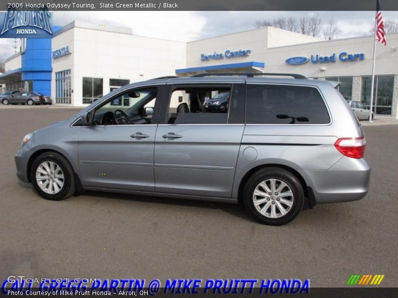 Slate Green Metallic / Black 2006 Honda Odyssey Touring