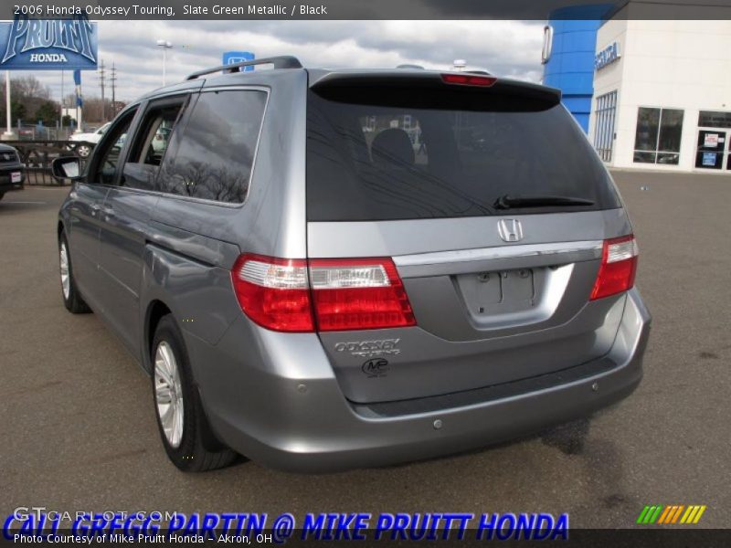 Slate Green Metallic / Black 2006 Honda Odyssey Touring
