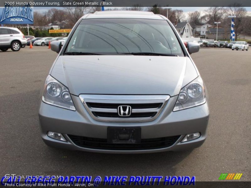 Slate Green Metallic / Black 2006 Honda Odyssey Touring