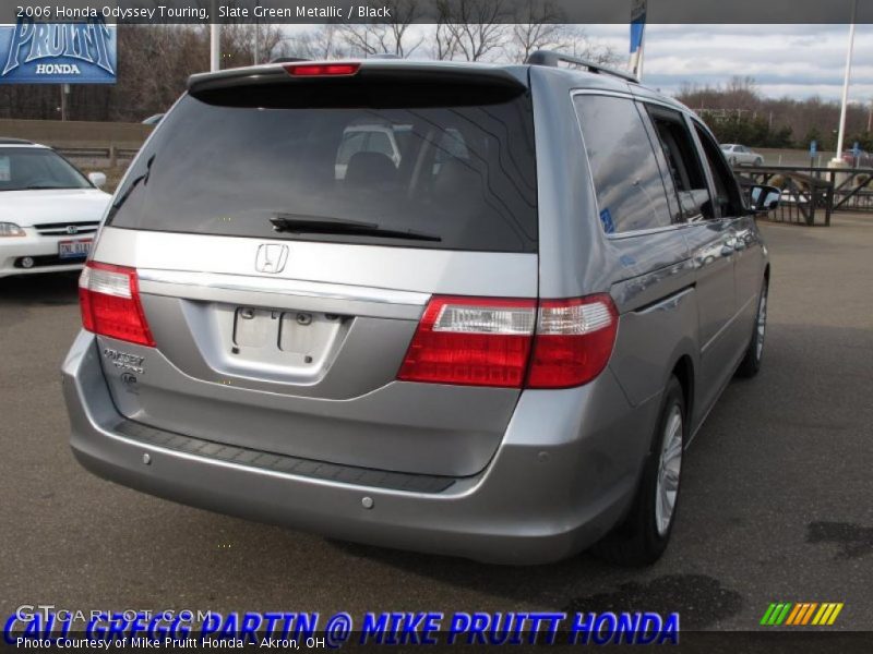 Slate Green Metallic / Black 2006 Honda Odyssey Touring